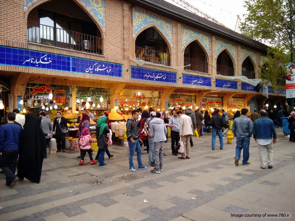 دسترسی به بزرگ‌ترین مرکز خرید تهران