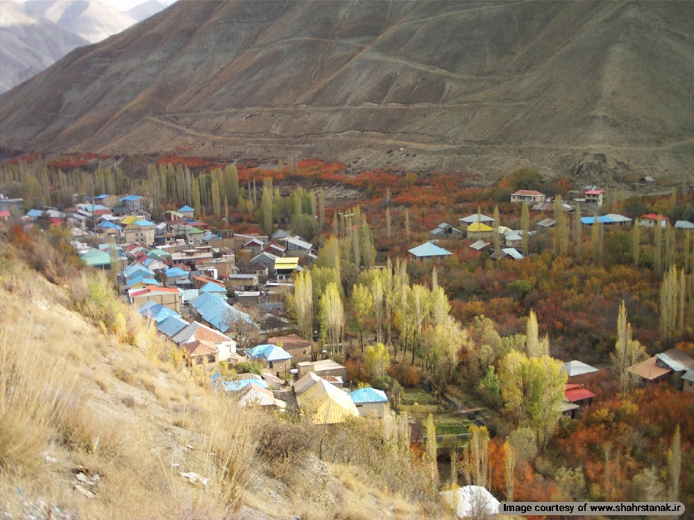 روستای شهرستانک از جاهای دیدنی اطراف چالوس است