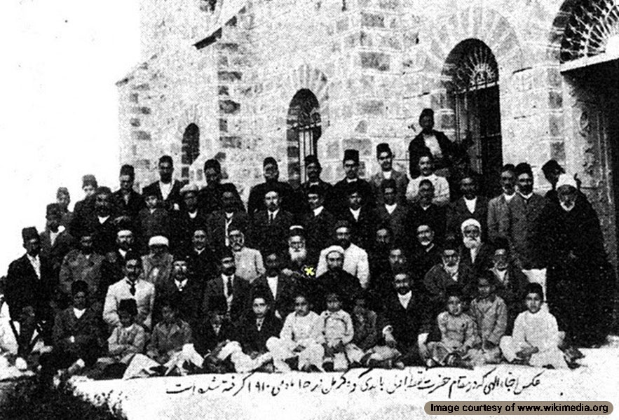 A group of Bahai faith in 1910