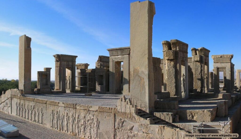 A panorama of Persepolis