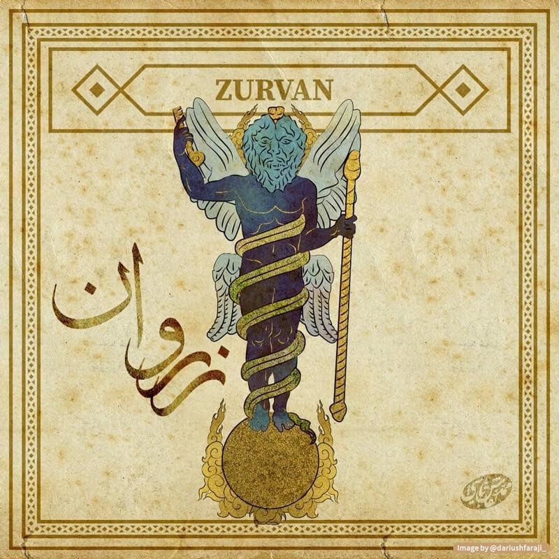 Zorvan, the god of infinite time