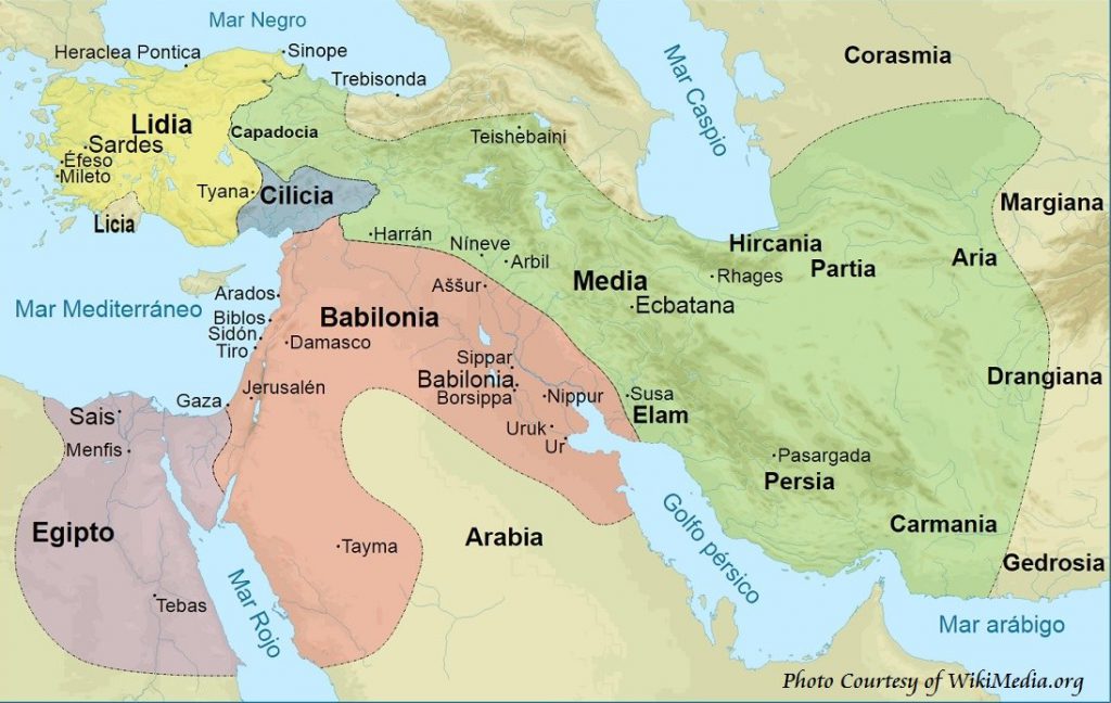 History Of Medes Map 1024x648 