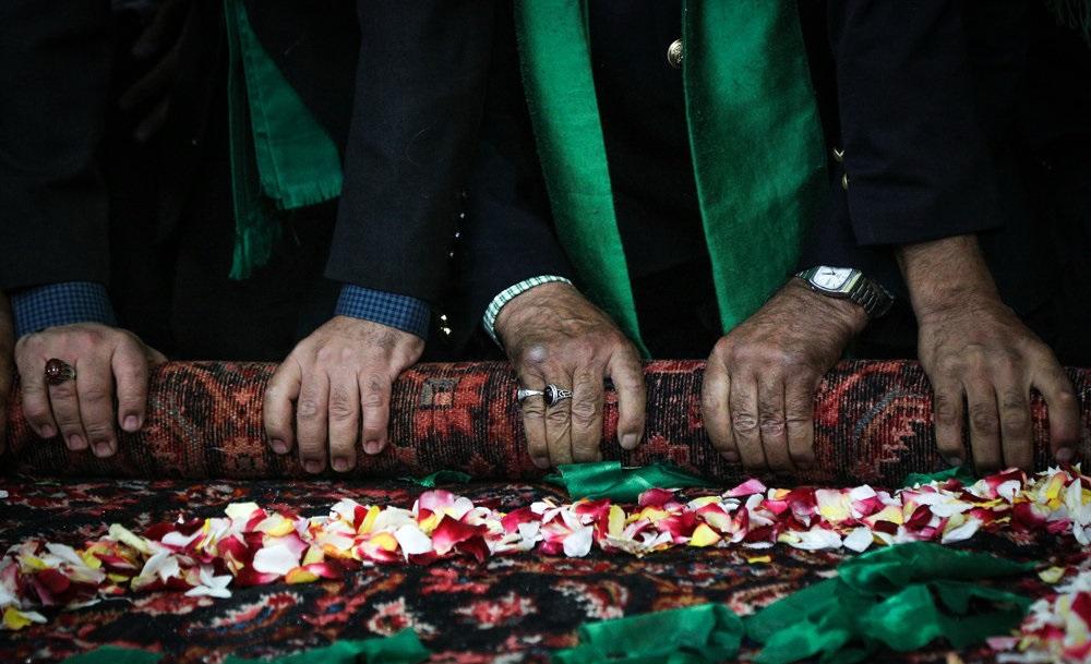 carpet-washing at Qalyshuyan Rituals
