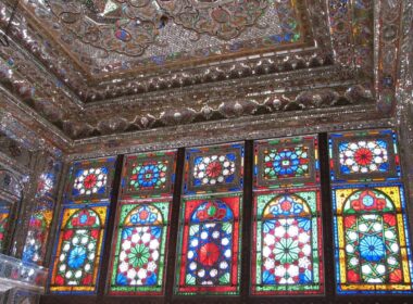 Zinat al-Molk Historical House in Shiraz, a masterpiece of Orosi-Sazi art