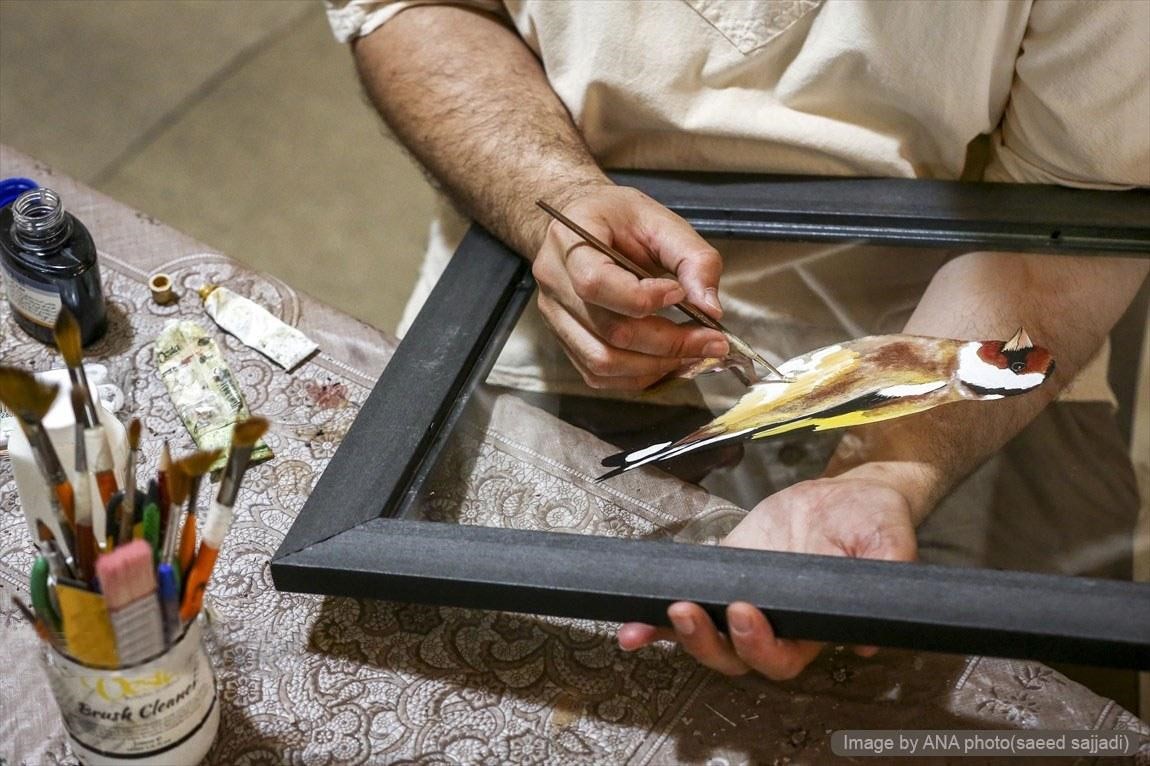 Learn more about reverse glass painting art