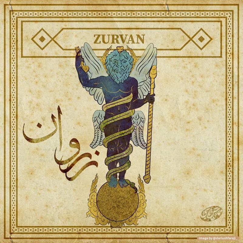 Zurvan; Immortal and eternal god of time