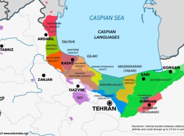 Caspian languages spoken in northern Iran