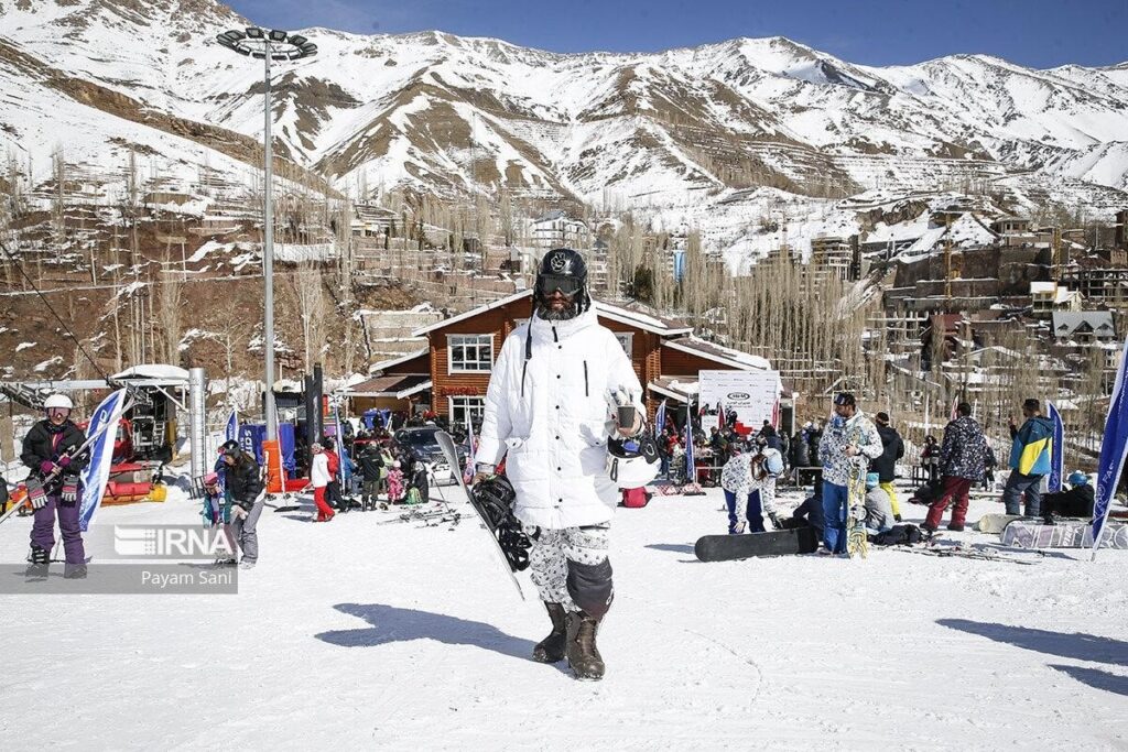 Darbandsar Ski Resort in Tehran