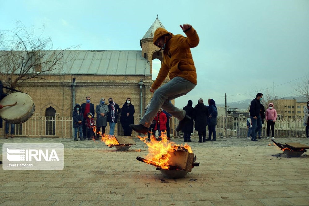 Chaharshanbe Suri celebration in Iran