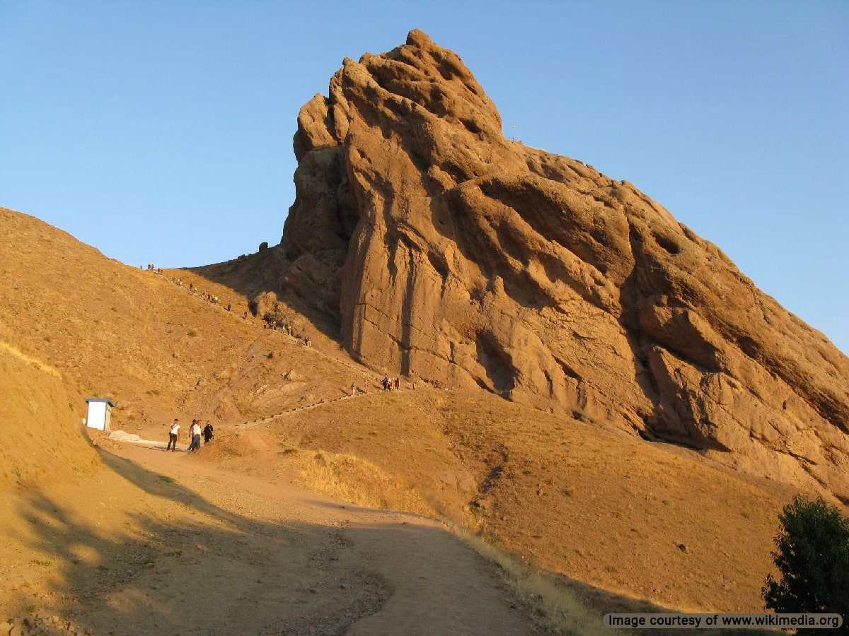 A View of Alamut Castle