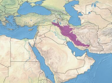 Zagros Mountain map