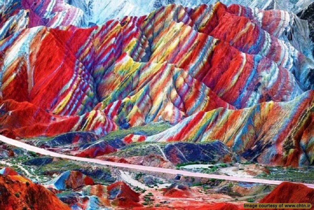 The Rainbow Valley is a magnificent geological attraction