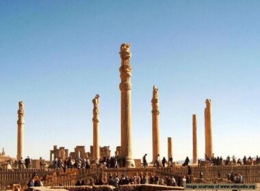 Apadana Palace is one of the most popular tourist attractions in Fars province