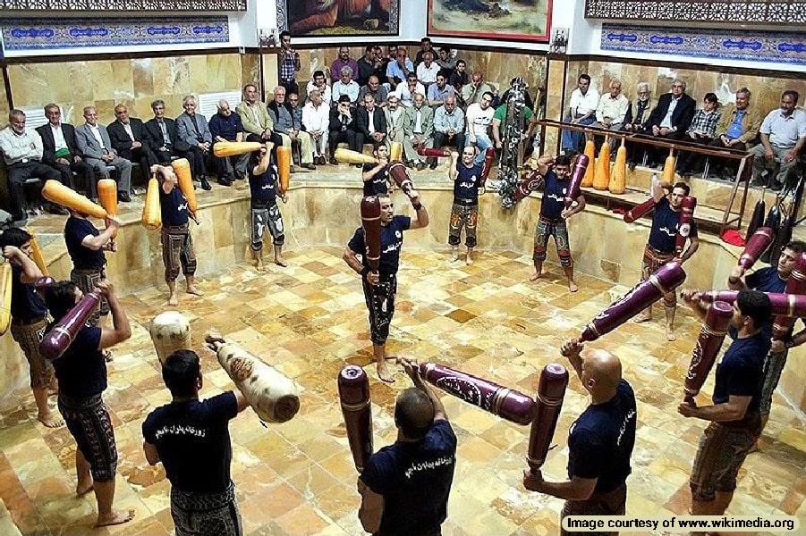 Zoorkhaneh and Pahlevani rituals