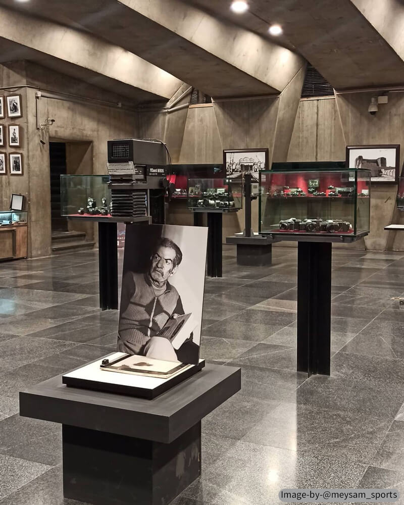 A temporary exhibition in Azadi Tower