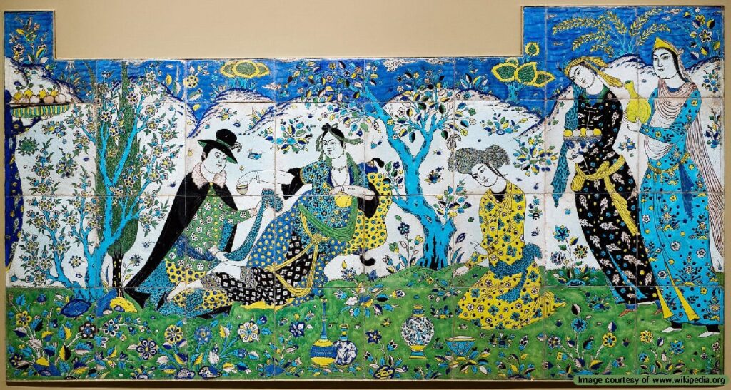 Safavid art evolved in Azerbaijan