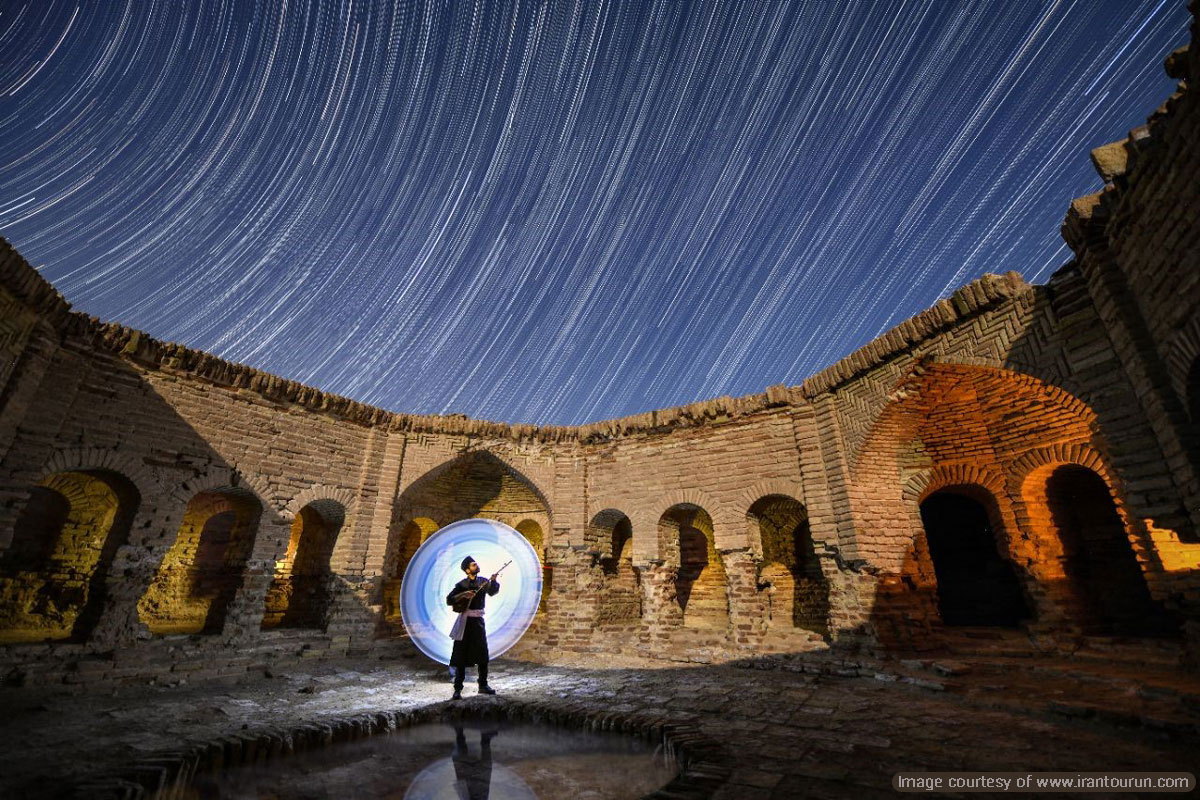 Night sky photography;How Did Caravanserai Make Trade Easier