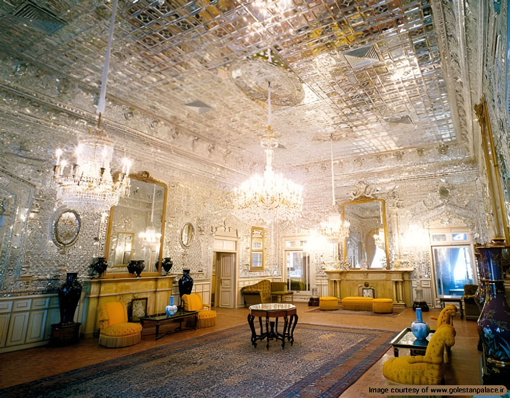 Brilliant Hall in Golestan Palace