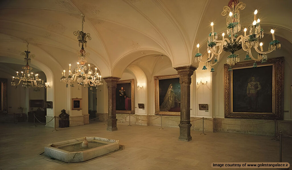 The Fountain House in Golestan Palace