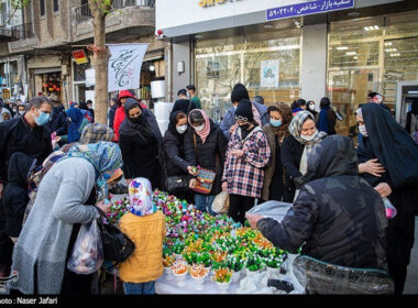 The busy streets of Tehran’s Grand Bazaar