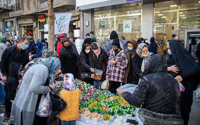 The busy streets of Tehran’s Grand Bazaar