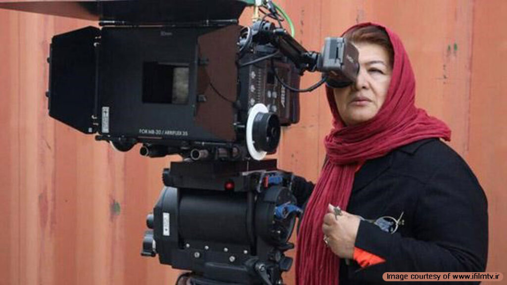 Pouran Derakhshandeh, one of the few female directors in Iran