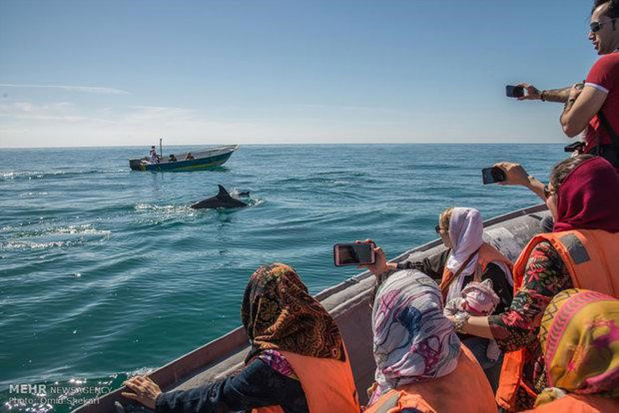 The Qeshm boat tours in the Persian Gulf