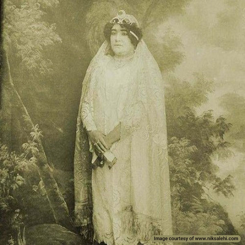 Qajar wedding dress