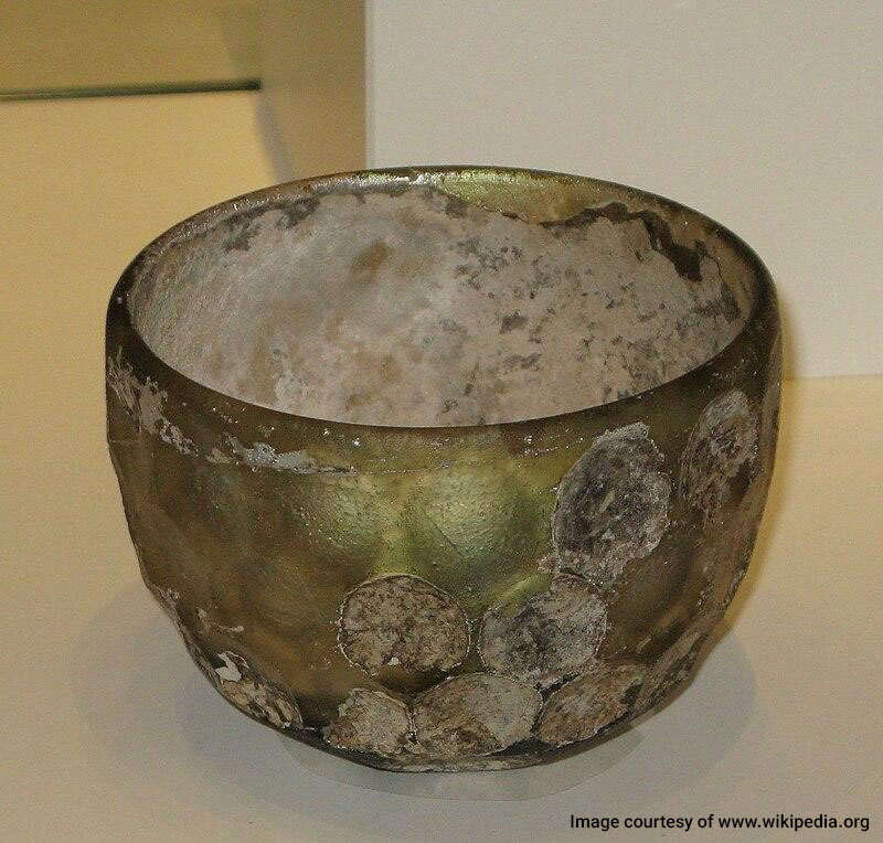 Sassanid glassware artifact