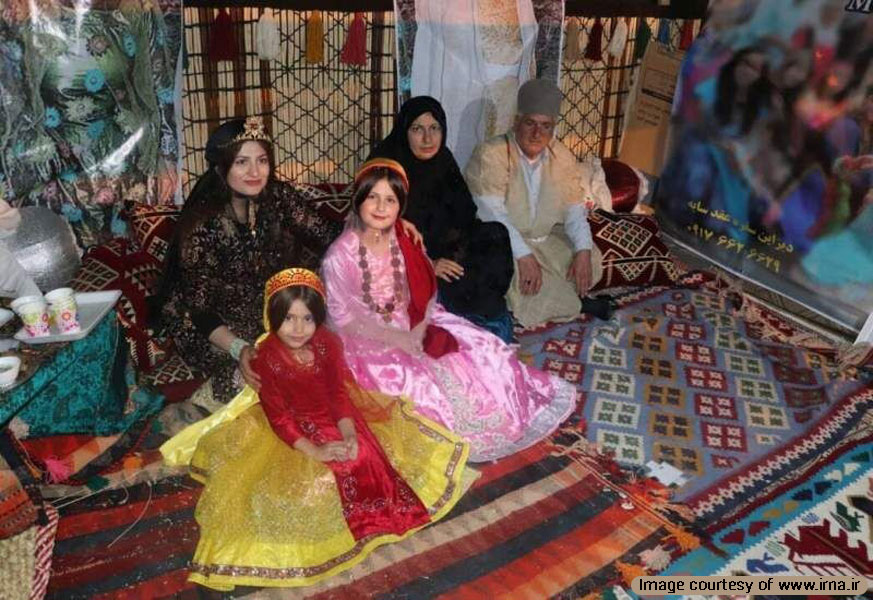 Traditional Persian costumes in Kohgiluyeh and Boyer Ahmad province